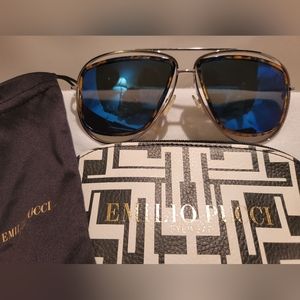 AUTHENTIC EMILIO PUCCI AVIATOR SUNGLASSES